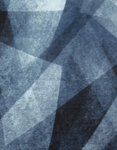 Gradient Rhombus Pattern Scarf - Blue or Orange - Majestico Gifts